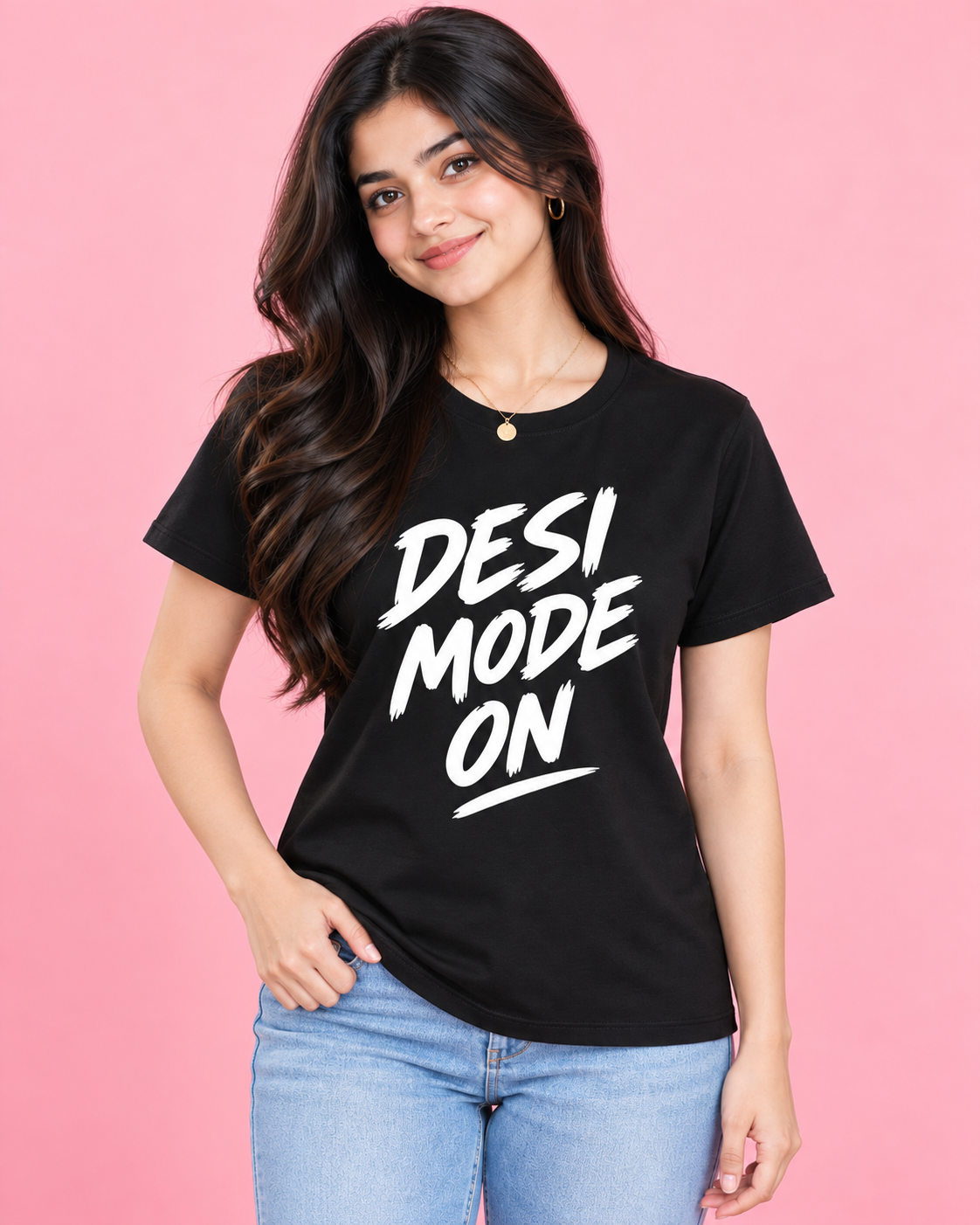DESI MODE ON Women's T-Shirt