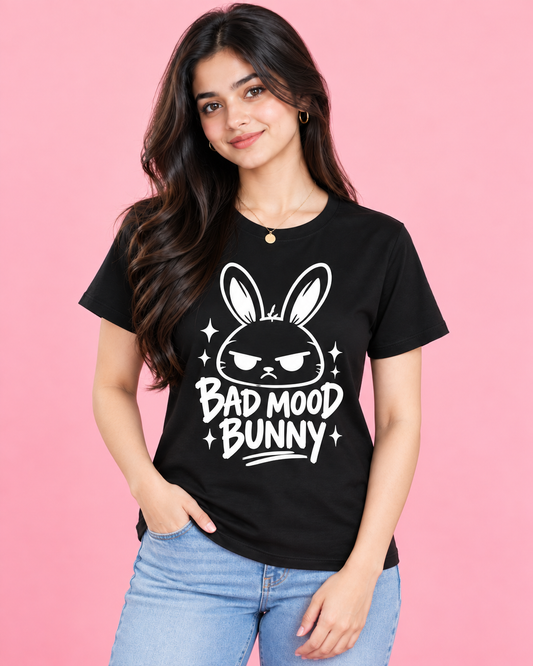 BAD MOOD BUNNY Women's T-Shirt