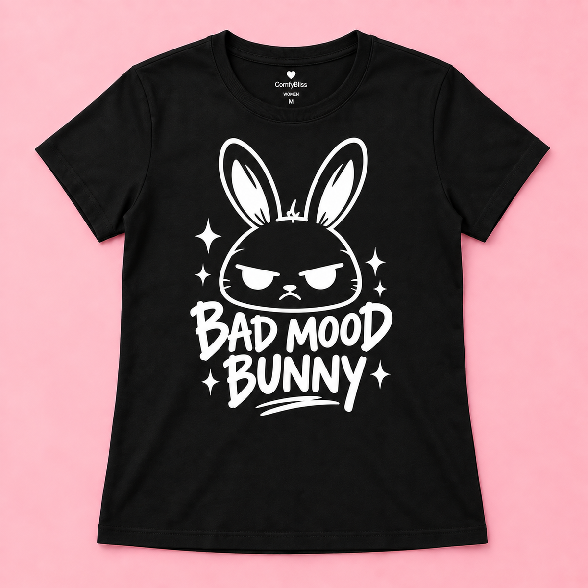 BAD MOOD BUNNY Women's T-Shirt