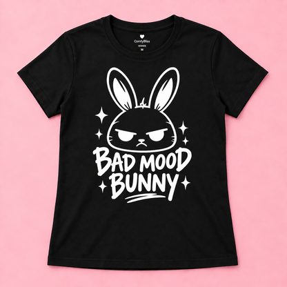 BAD MOOD BUNNY Women's T-Shirt