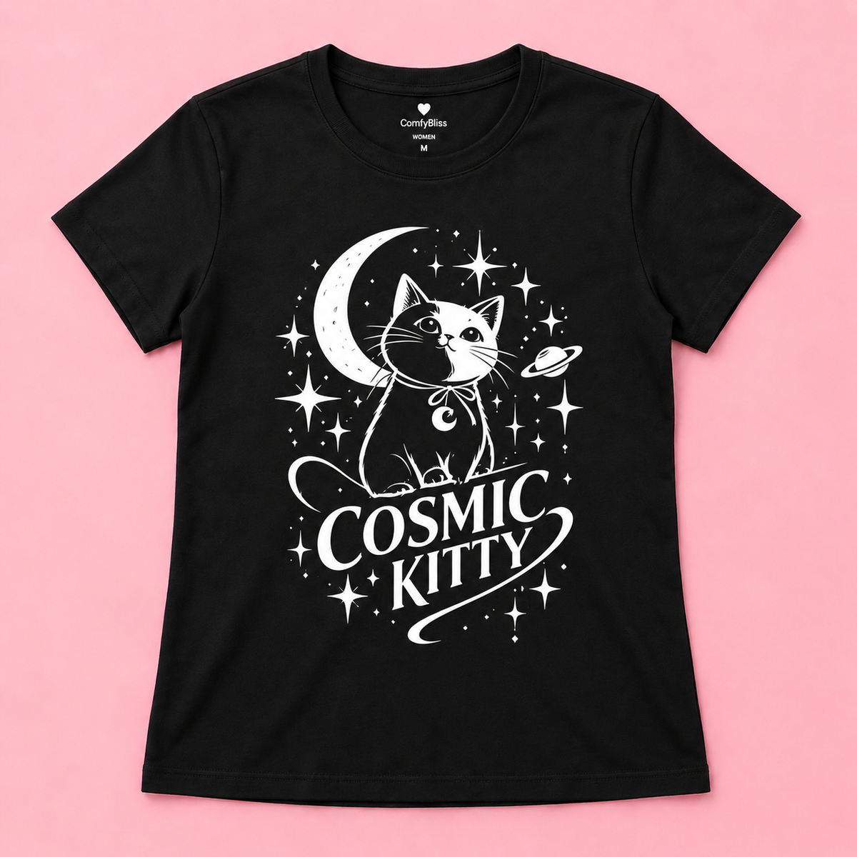 COSMIC KITTY Women's T-Shirt
