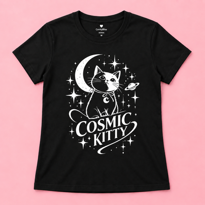 COSMIC KITTY Women's T-Shirt