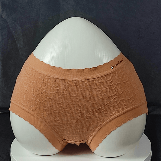 CloudEase Panties | Color: Brown | Size: Free | Fabric: Cotton