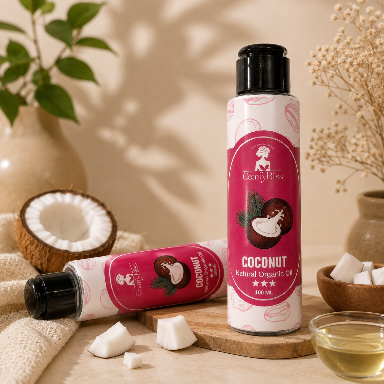 Coconut Natural Organic Oil – Deep Nourishment for Stronger, Healthier Hair