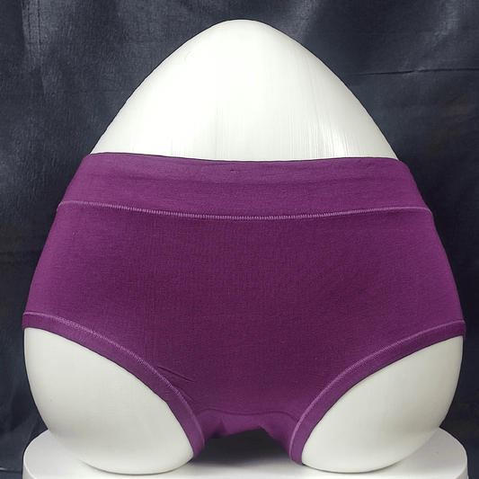 Comfy Period Panties | Color: Purple | Size: L | Fabric: Cotton