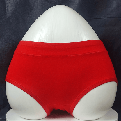 Comfy Period Panties | Color: Red | Size: L | Fabric: Cotton