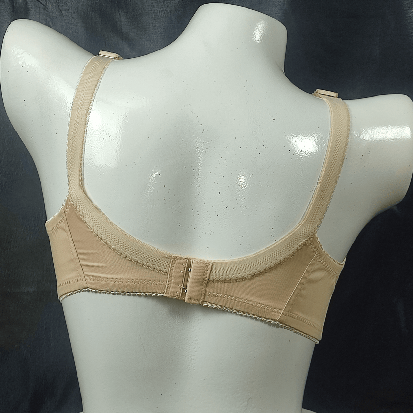 Cotton Bliss Embroidered Bra | Color: Beige | Size: 32 | Fabric: Cotton