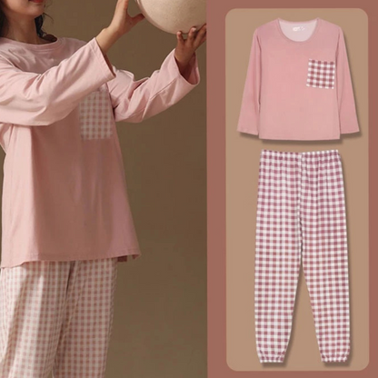 Cozy Check Pajama Set