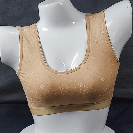 Daily Bliss Teen Bra | Color: Beige | Size: Teens | Fabric: Cotton