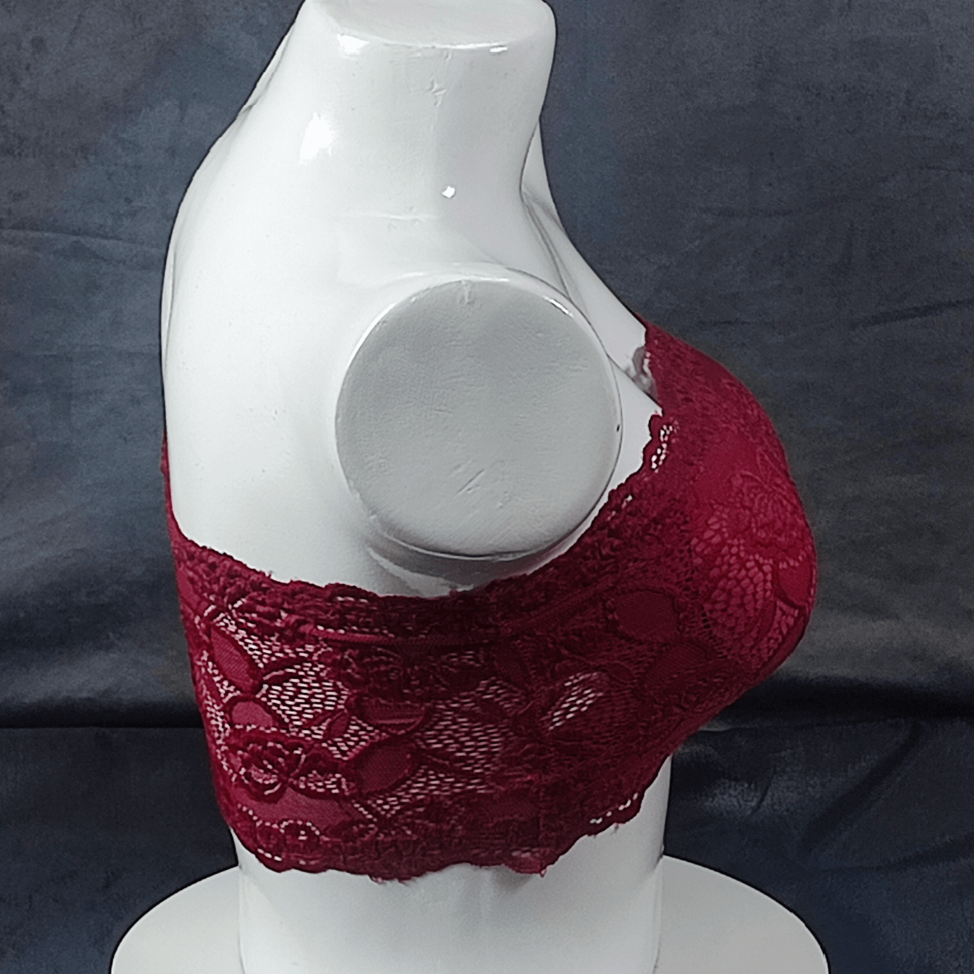 Ethereal Bloom Strapless Bra | Color: Black | Size: S/M | Bra style: Strapless