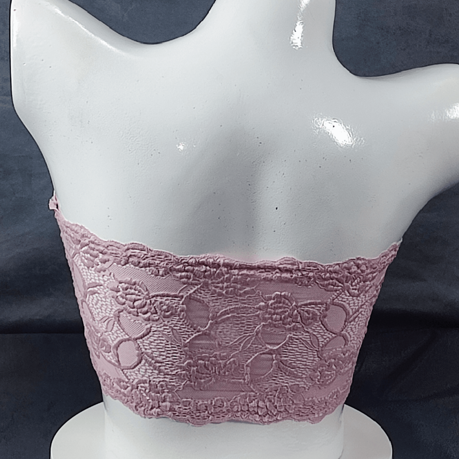 Ethereal Bloom Strapless Bra | Color: Black | Size: S/M | Bra style: Strapless