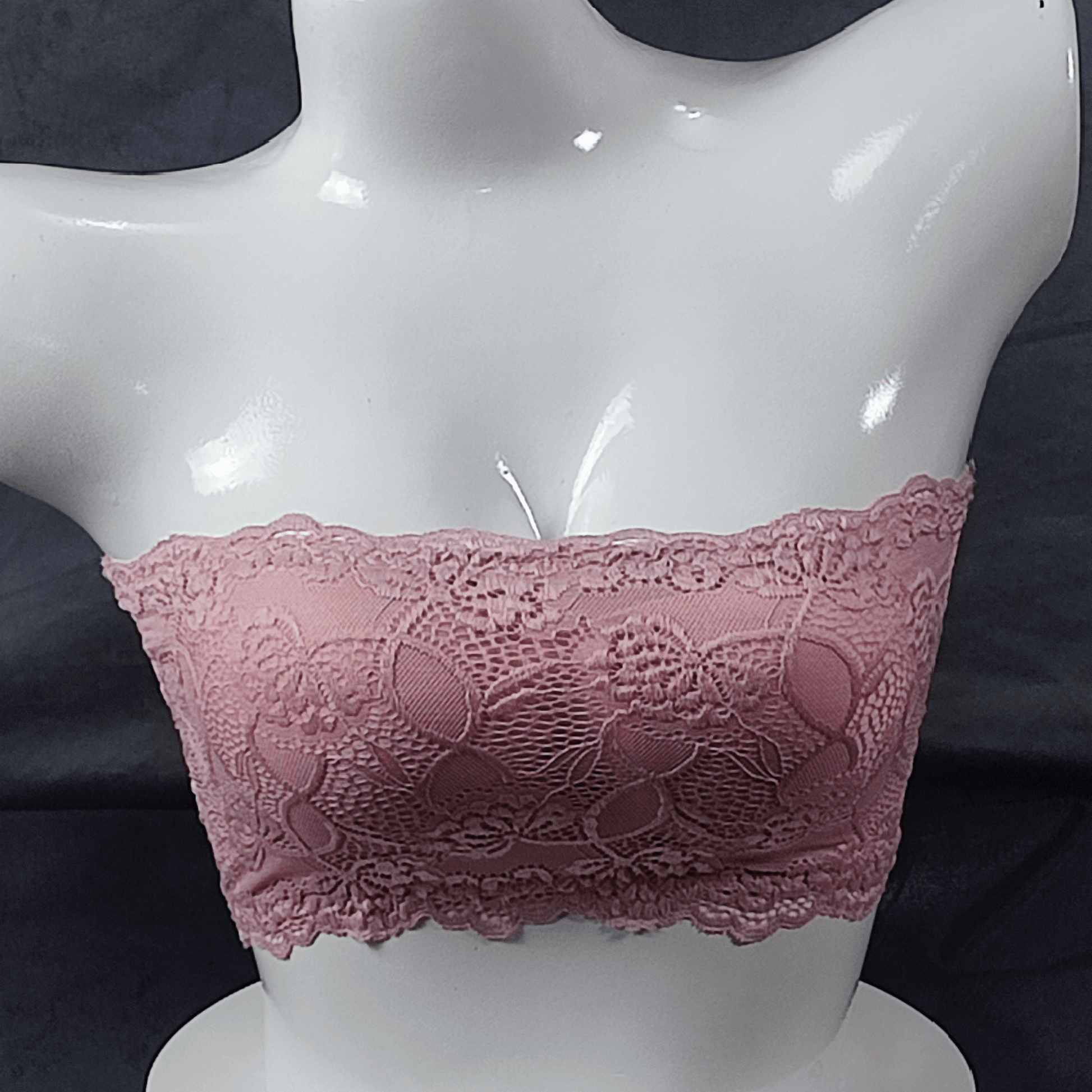 Ethereal Bloom Strapless Bra | Color: Pink | Size: S/M | Bra style: Strapless