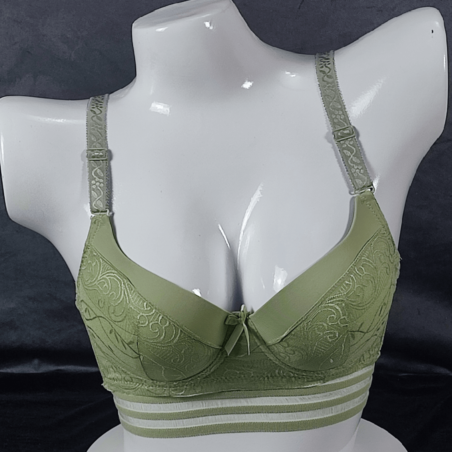 GlowEdge Bra | Color: Mint Green | Size: 36 | Bra style: Push-up
