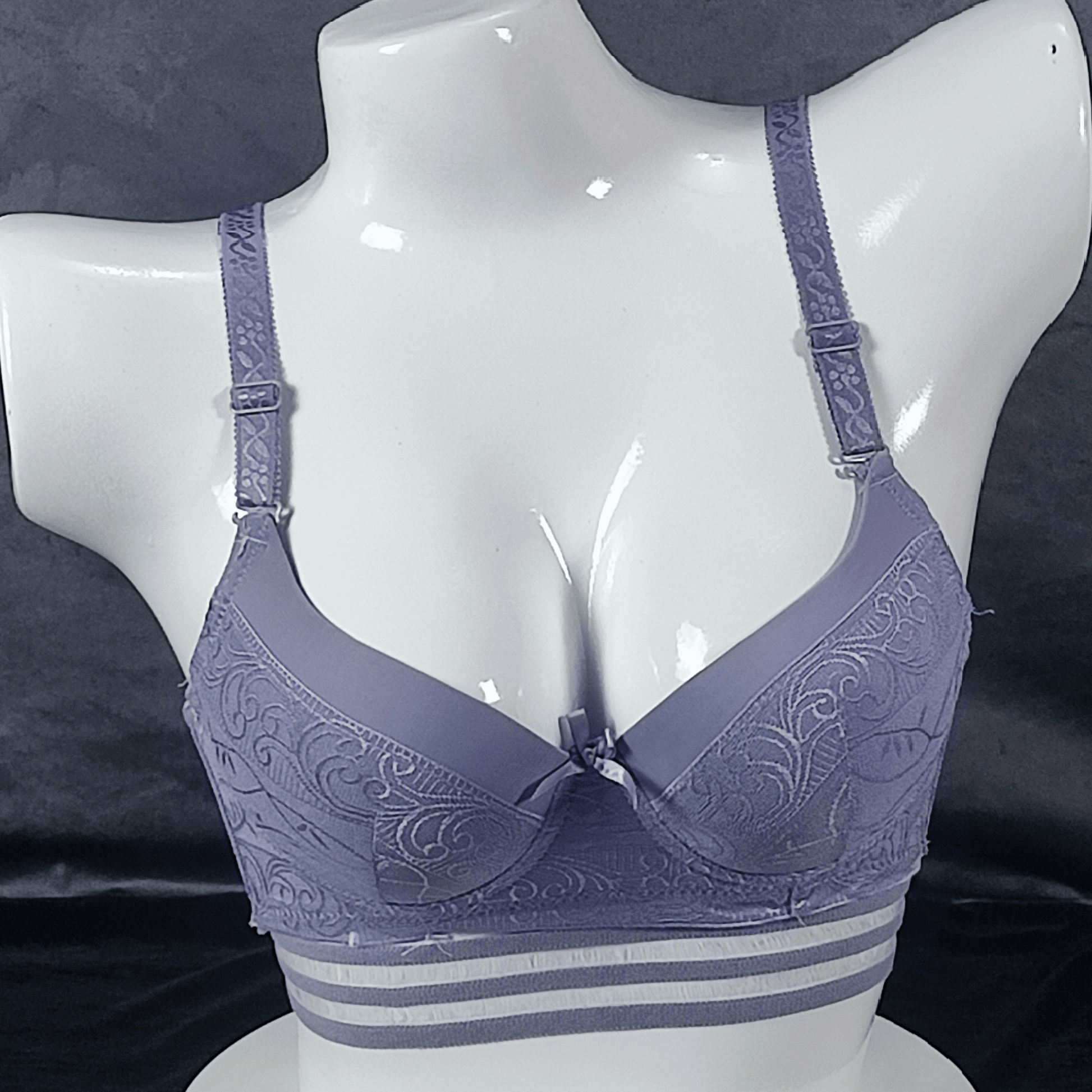 GlowEdge Bra | Color: Lavender | Size: 36 | Bra style: Push-up