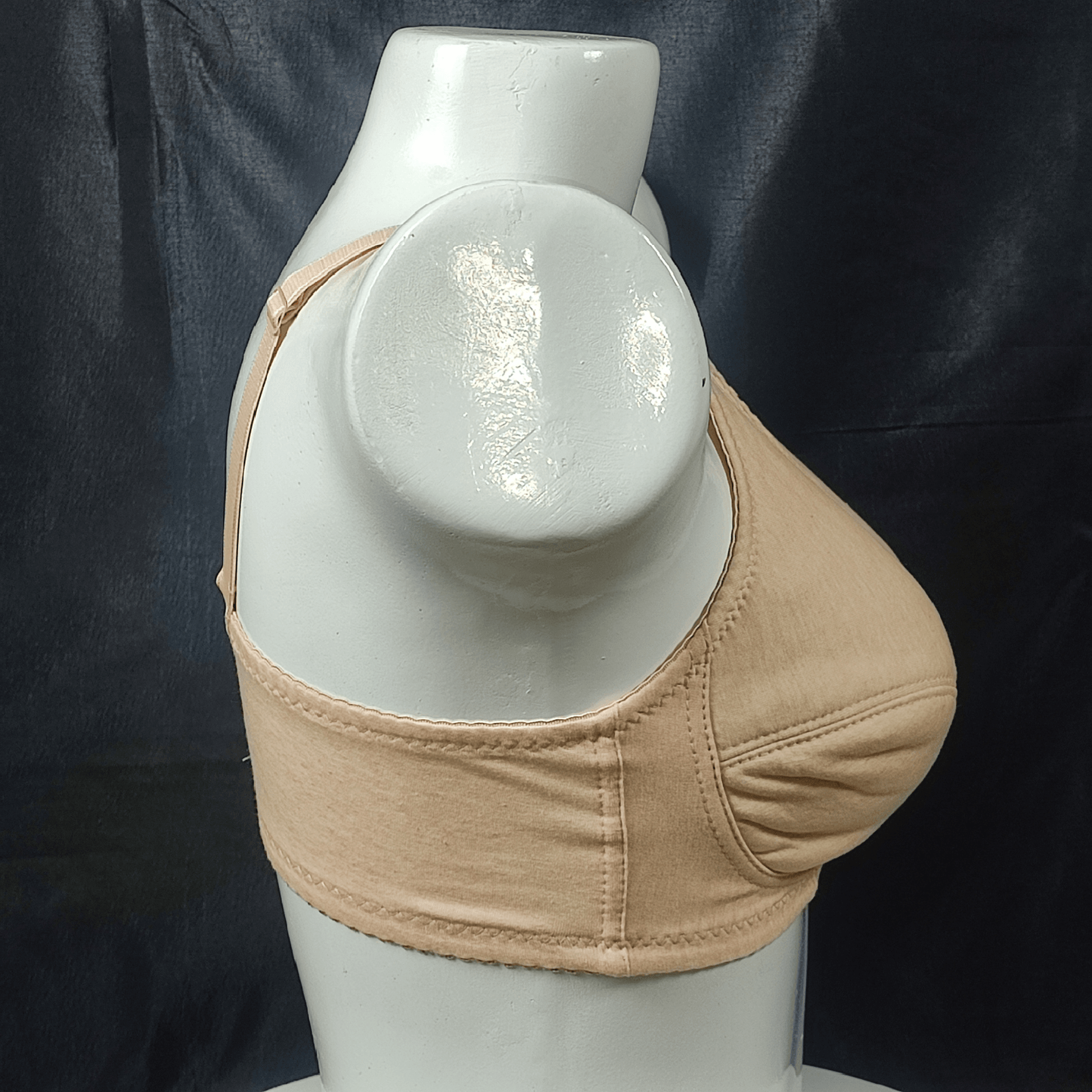 Hosiery Light Padded Bra | Color: Ivory | Size: 36 |