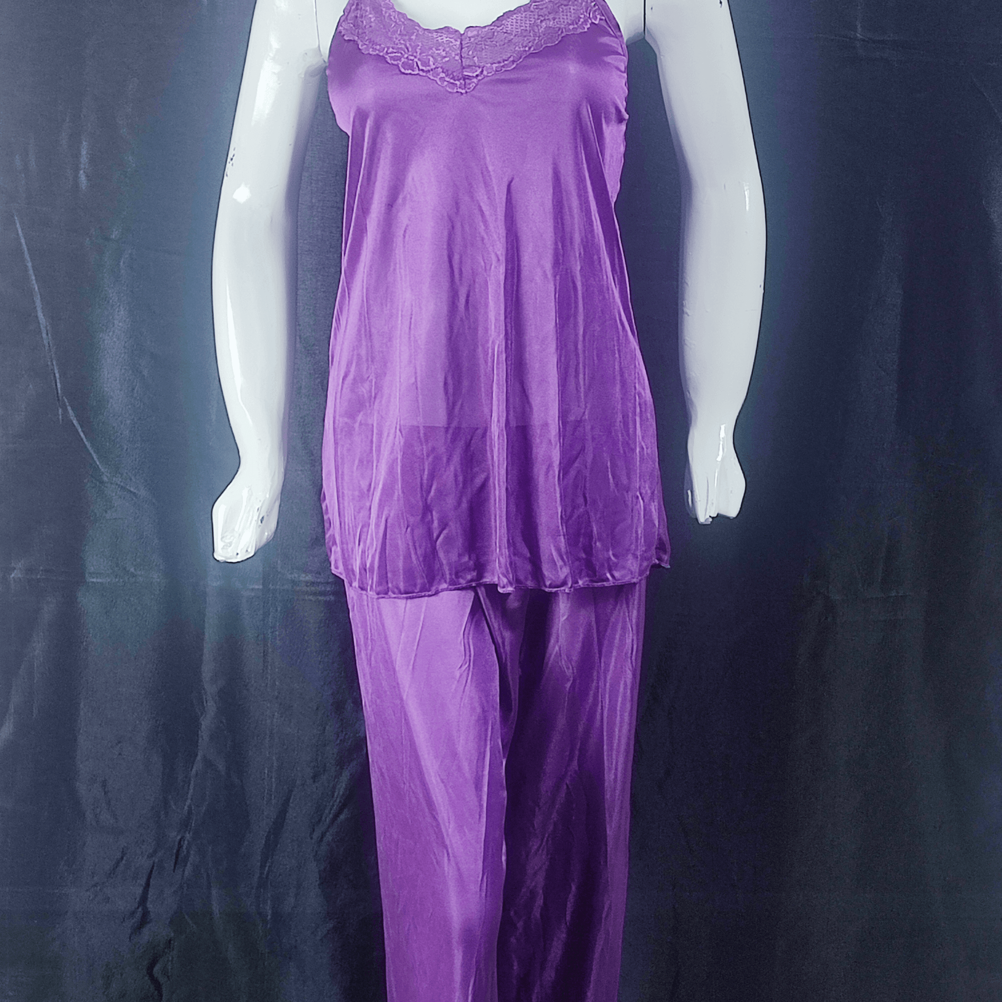 Lavender Lace Pajama Set | Color: Lavender | Size: Free |