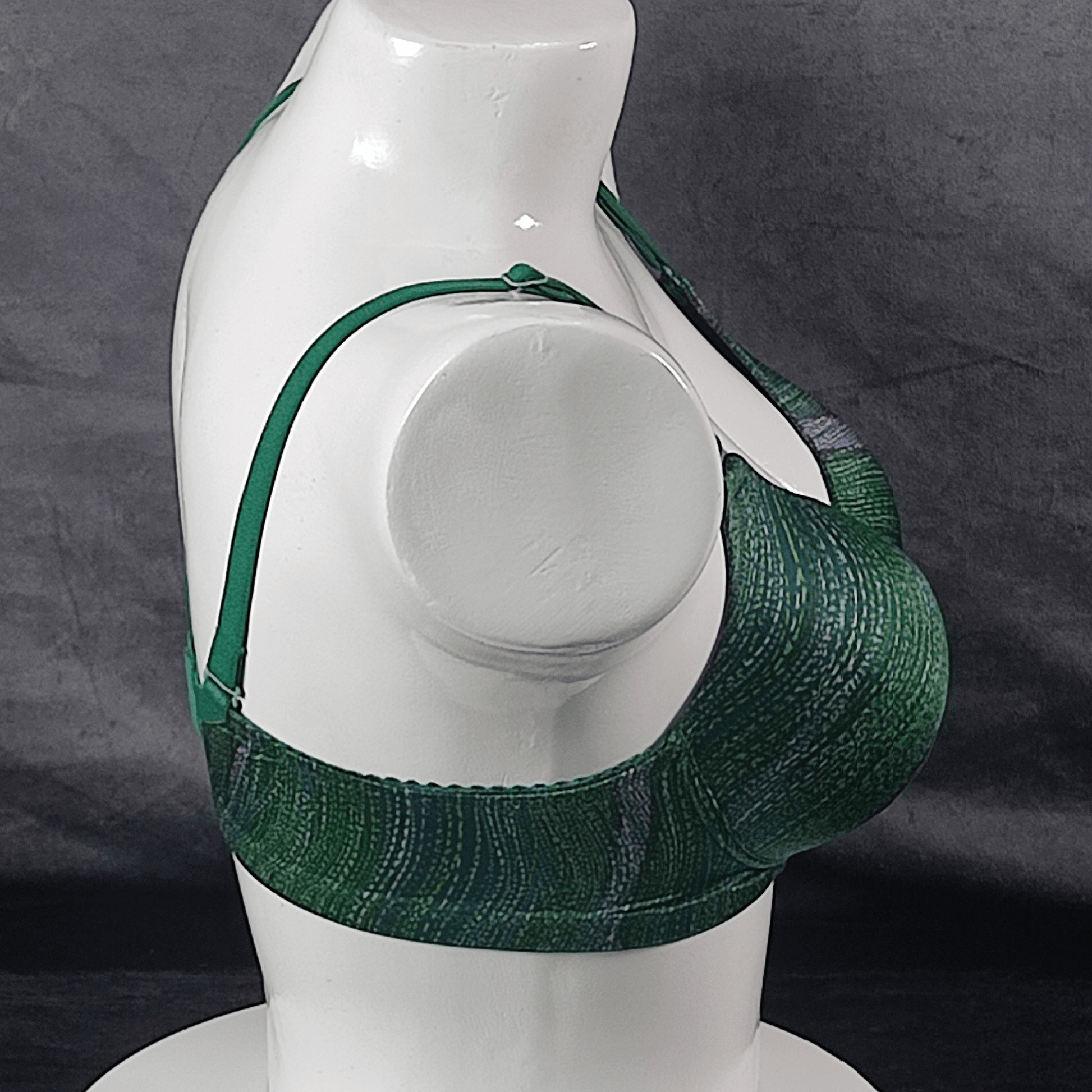Forest Glow Padded Bra | Color: Green | Size: 32 | Cup size: B
