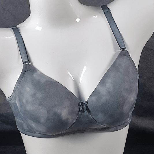 Cloudy Charm Padded Bra | Color: Charcoal Grey | Size: 32 | Cup size: B