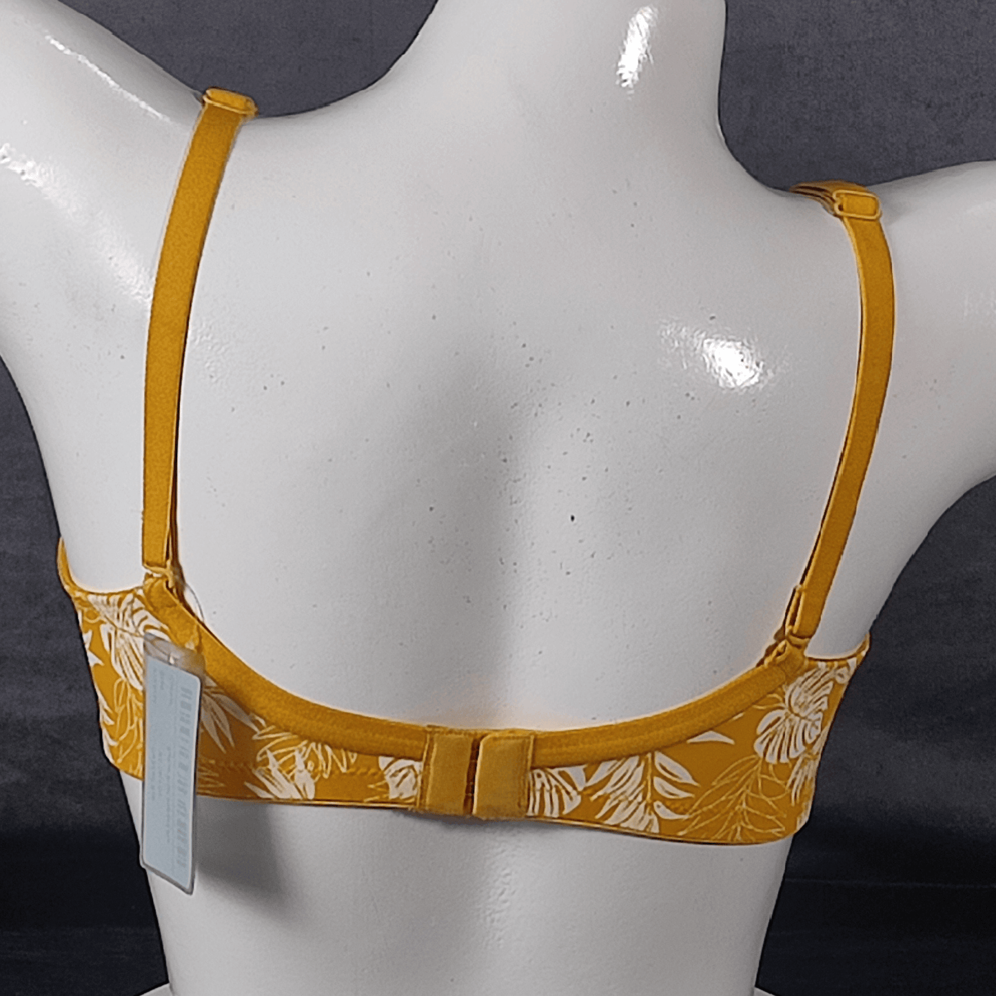 Tropical Bliss Padded Bra | Color: Yellow | Size: 32 |