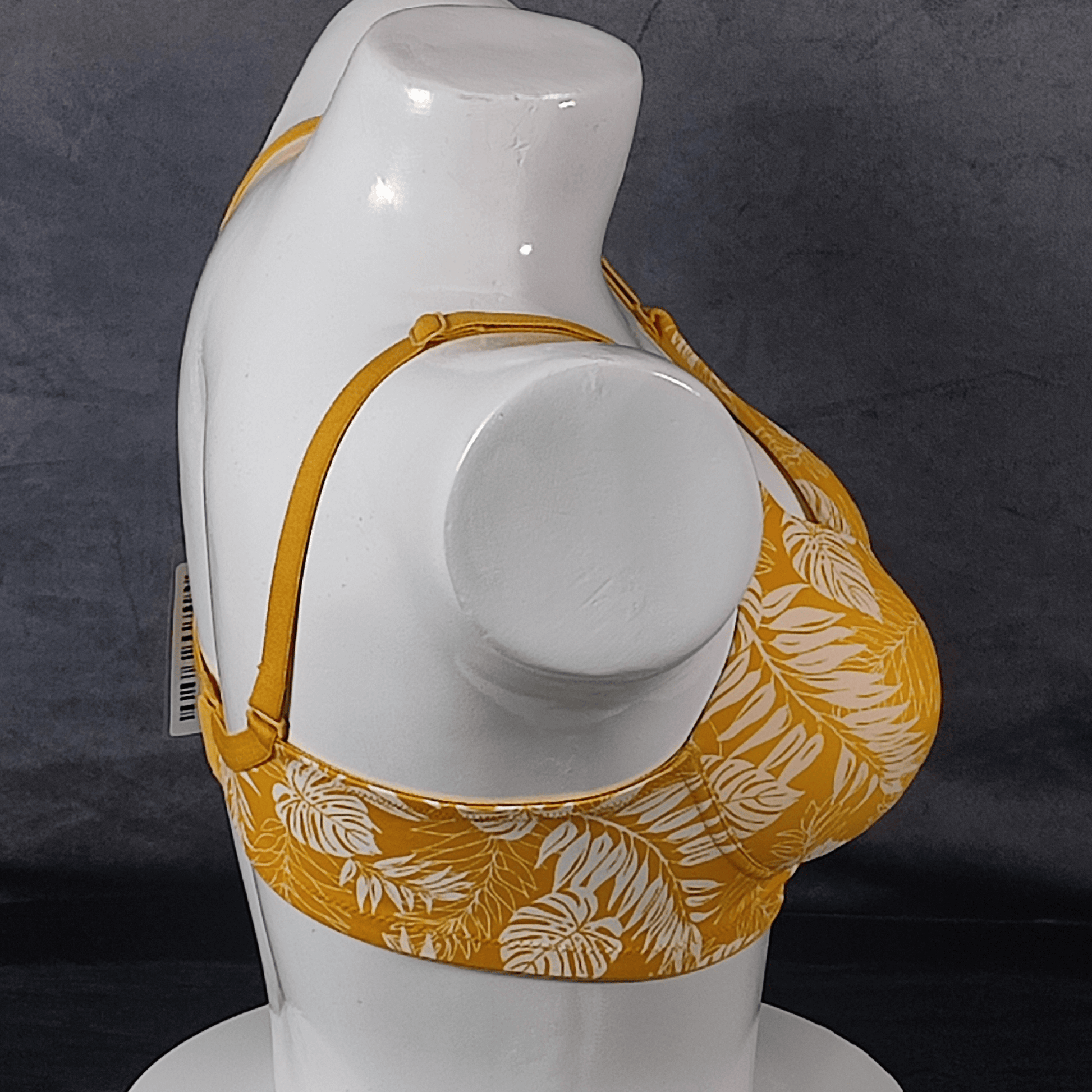 Tropical Bliss Padded Bra | Color: Yellow | Size: 32 |