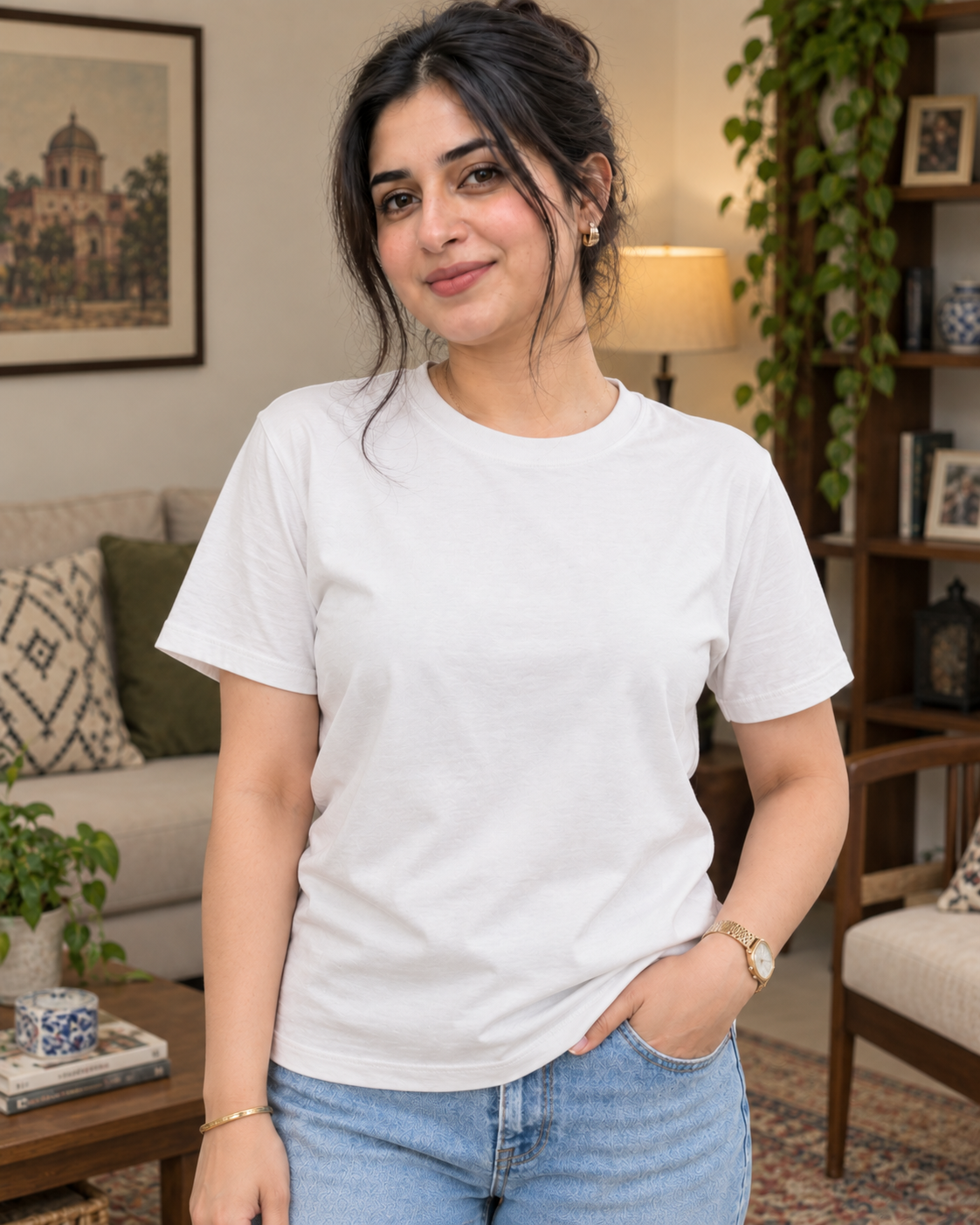 Plain White Women's T-Shirt