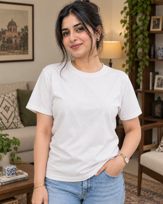 Plain White Women's T-Shirt