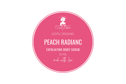 Peach Radiance Exfoliating Body Scrub – Polish Away Dullness, Reveal a Natural Glow