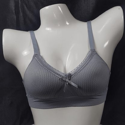 Soft Bliss Light Foam Bra | Color: Charcoal Grey | Size: S |