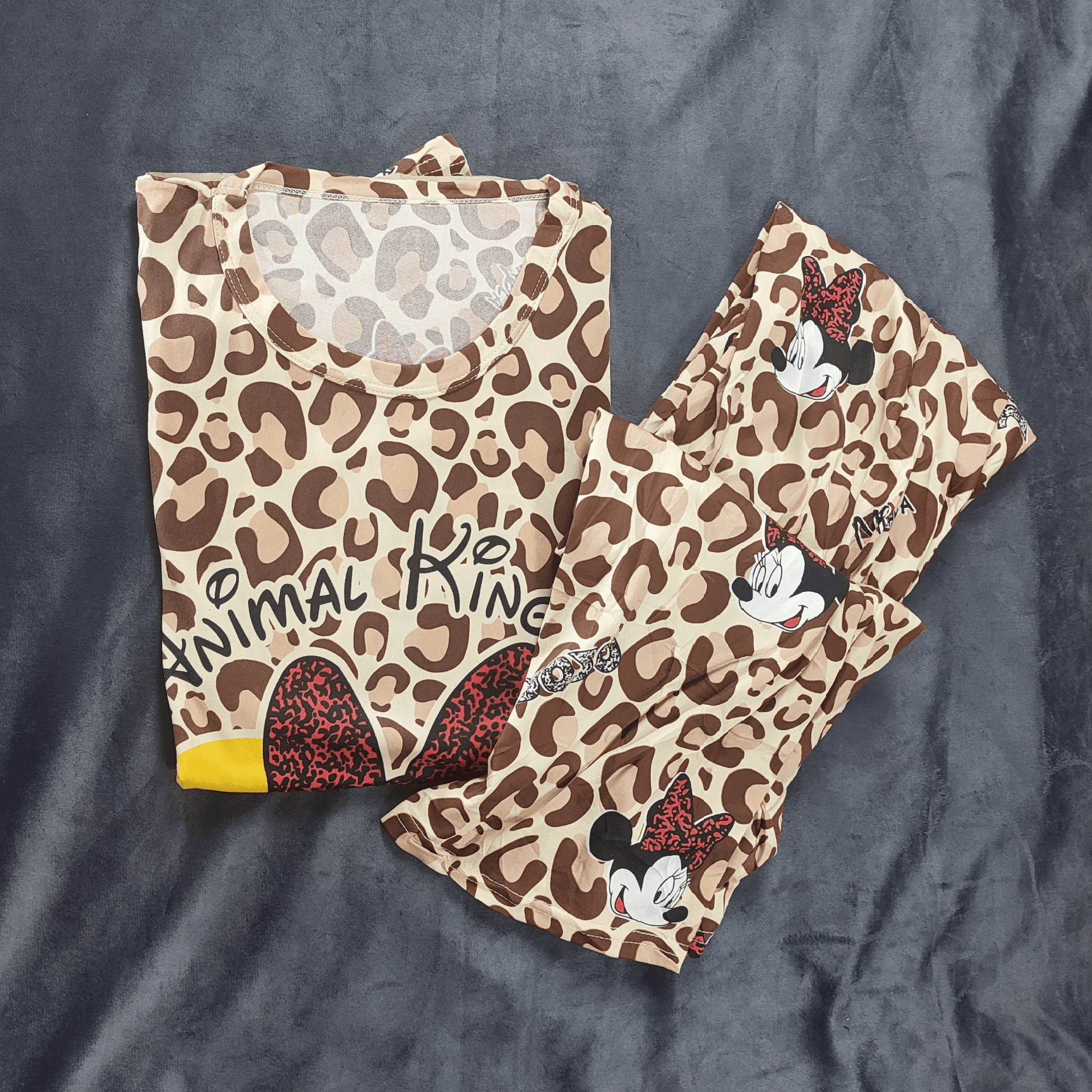 Wild Whimsy Pajama Set | Color: Brown | Size: Free |