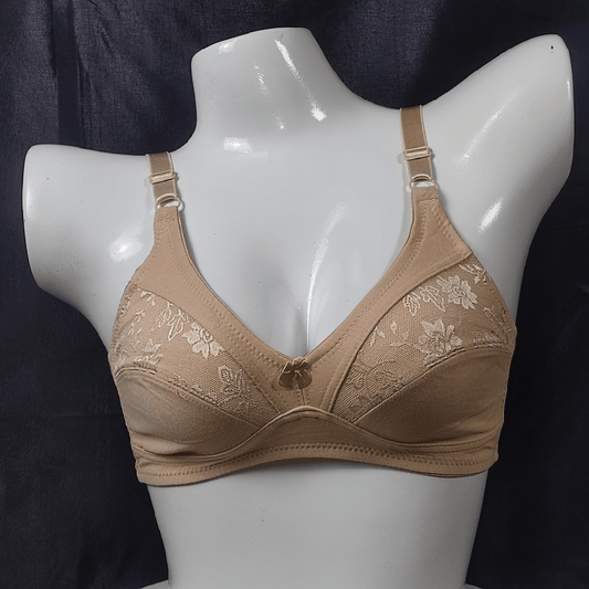 Ziming Comfort Bra | Color: Beige | Size: 32 |