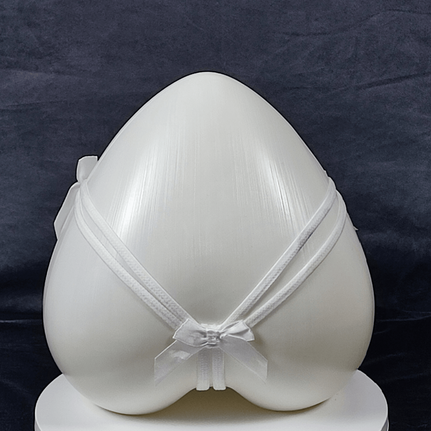 Bow Strappy Thong (White) - G - Strings - ComfyBliss