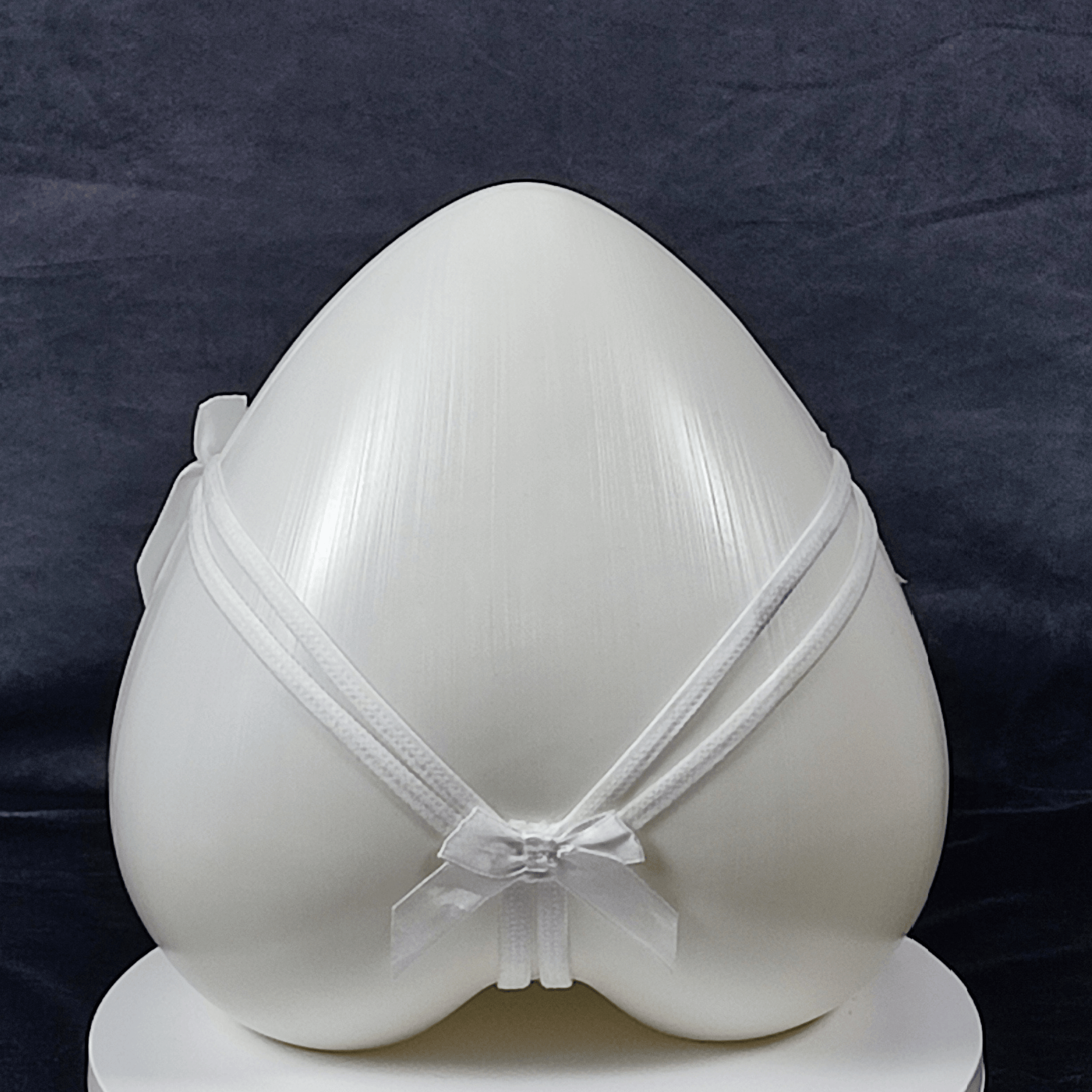 Bow Strappy Thong (White) - G - Strings - ComfyBliss