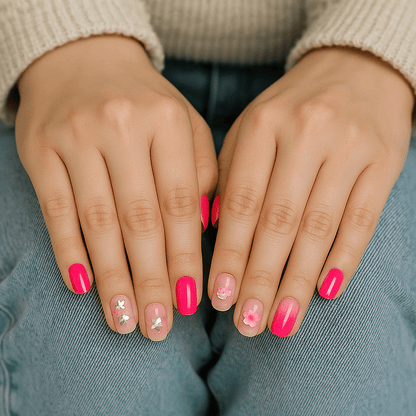 Celestial Kiss – Press - On Nail Set - Accessories - ComfyBliss