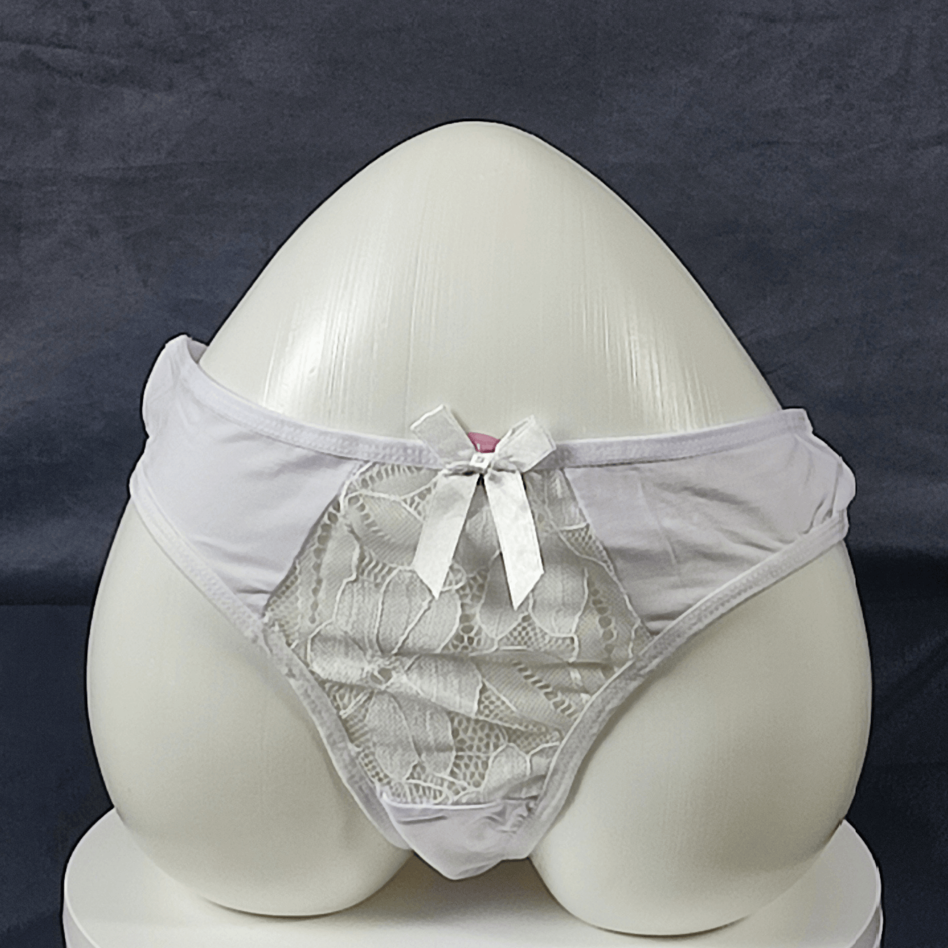 CharmLuxe Panties (Pearl White) - Bikini Panties - ComfyBliss