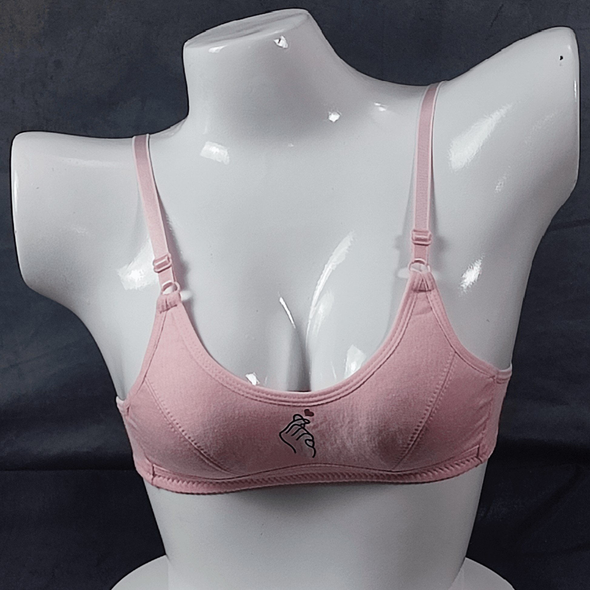 ComfyBloom Teen Bra (Blush Affair) - teens - ComfyBliss