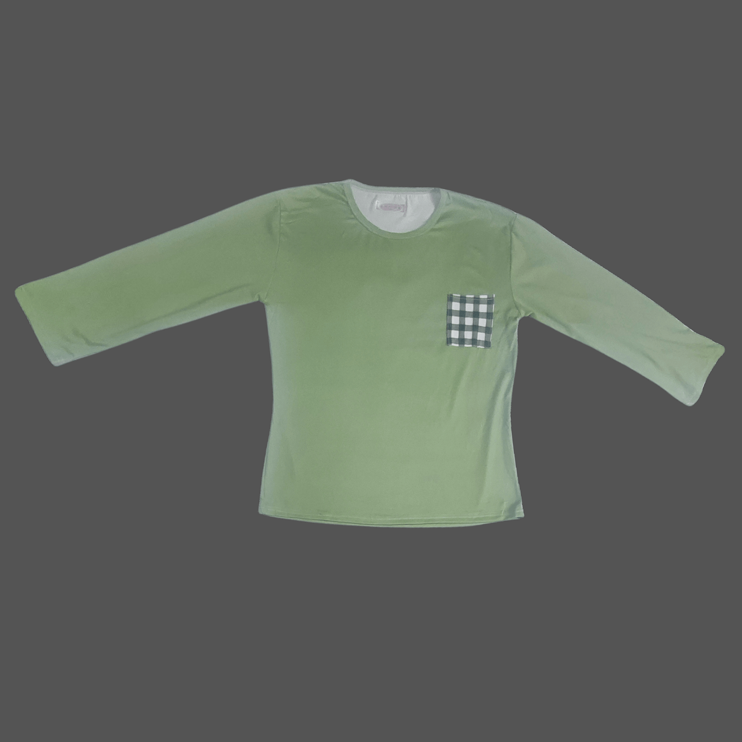 Cozy Check Pajama Set (Mint Green) - Nihties - ComfyBliss