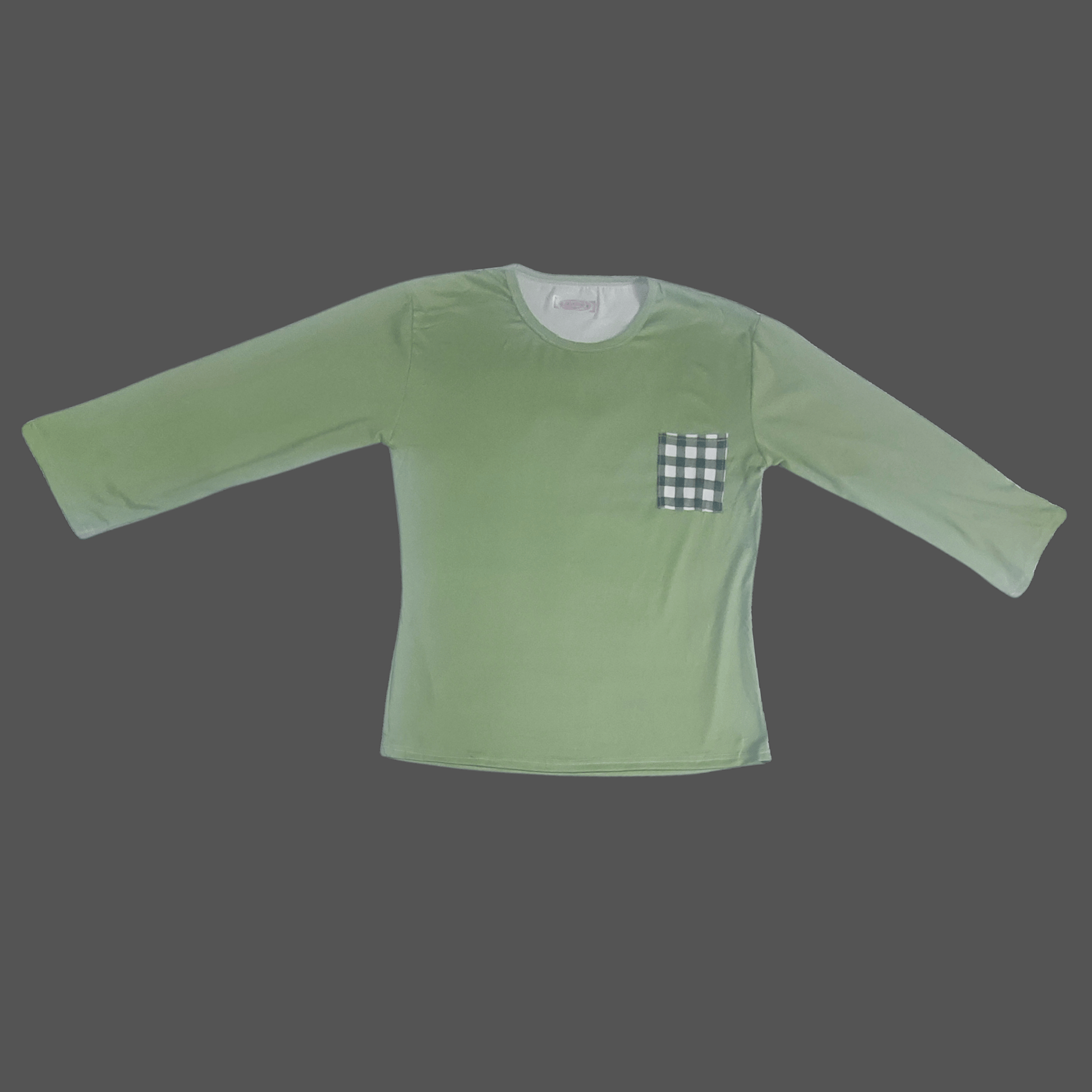 Cozy Check Pajama Set (Mint Green) - Nihties - ComfyBliss