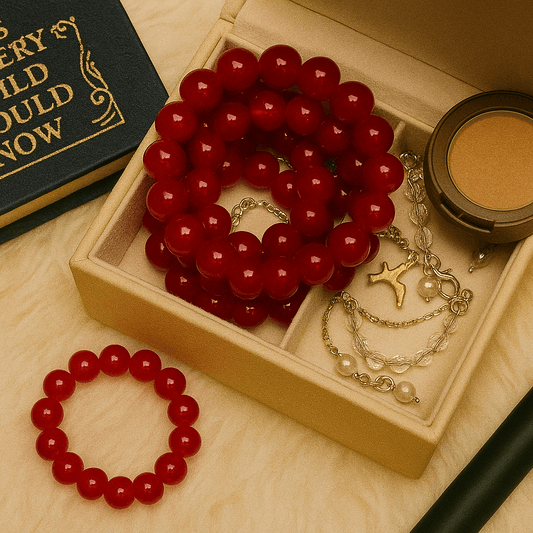 CrimsonFlare™ Premium Beaded Bracelet - ComfyBliss