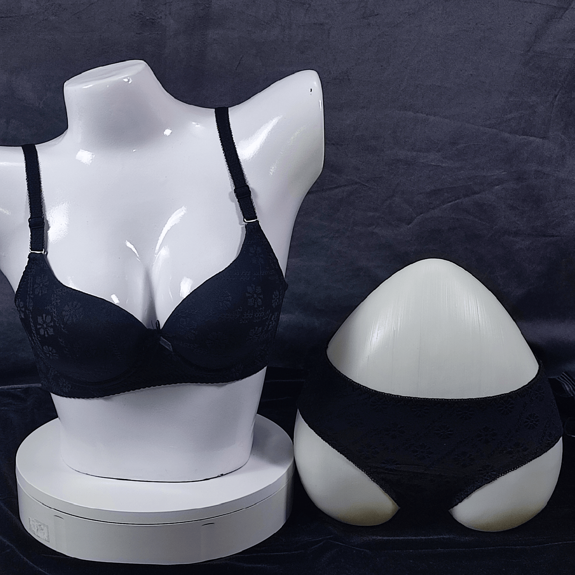 Elegance Essential Bra & Panty (Black Horse) - Bra - ComfyBliss