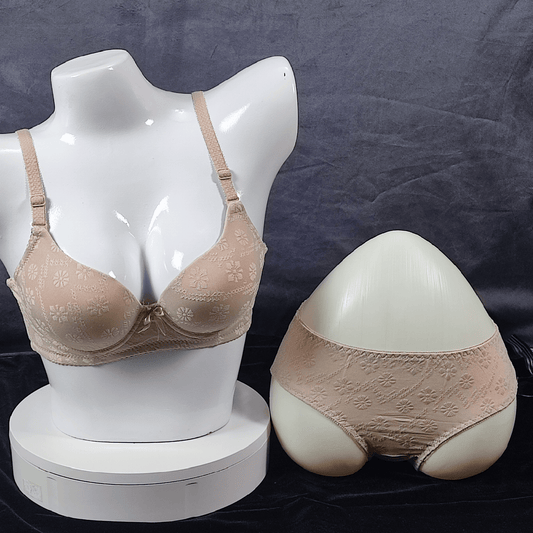 Elegance Essential Bra & Panty (Ivory) - Bra - ComfyBliss