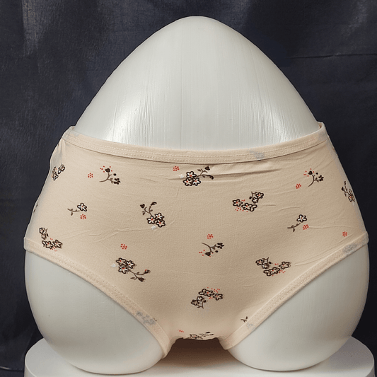Floral Bliss Panty - Preteen (Chloe Cream) - Panties - ComfyBliss