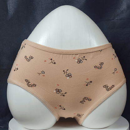 Floral Bliss Panty - Preteen (Ella Nude) - Panties - ComfyBliss