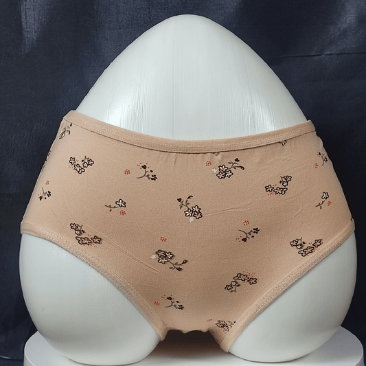 Floral Bliss Panty - Preteen (Ella Nude) - Panties - ComfyBliss