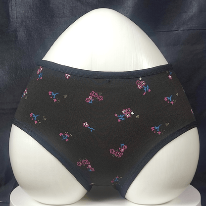 Floral Bliss Panty - Preteen (Zara Noir) - Panties - ComfyBliss