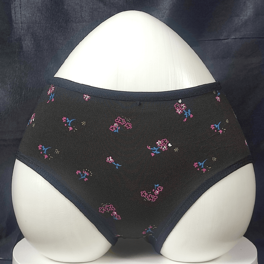 Floral Bliss Panty - Preteen (Zara Noir) - Panties - ComfyBliss