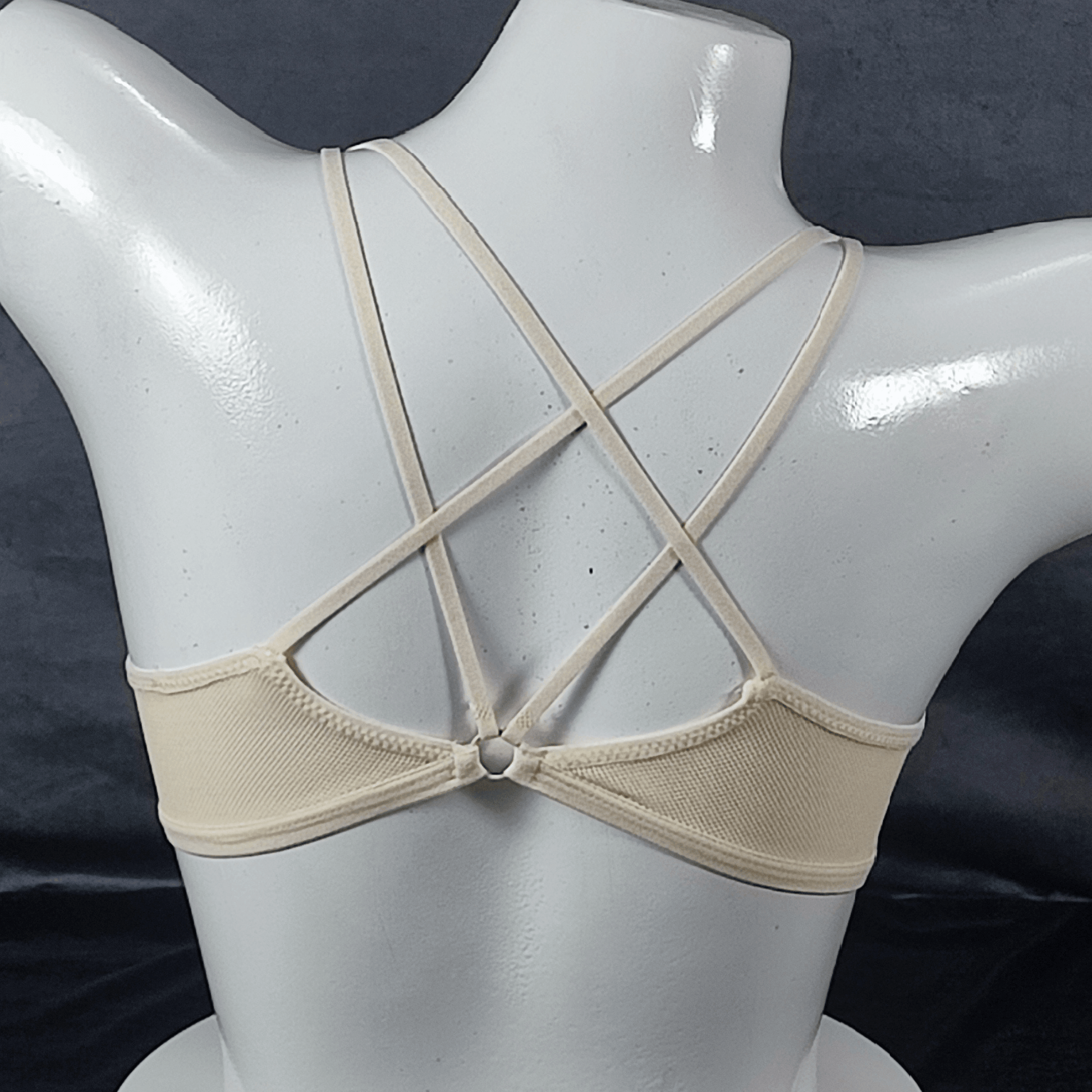 Front - Open Padded Bra (Rose Dust) - Bra - ComfyBliss