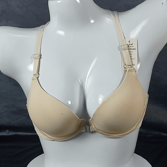 Front - Open Padded Bra (Rose Dust) - Bra - ComfyBliss