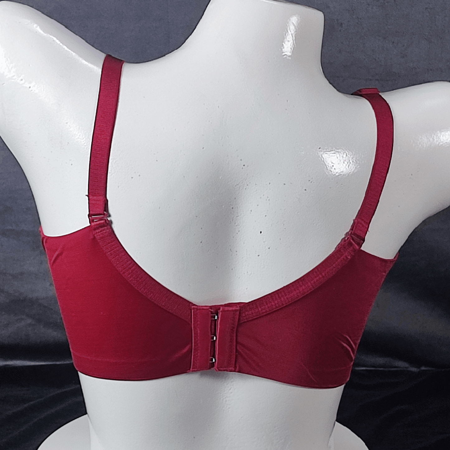 Glamour Shine Padded Bra (Wicked Plum) - Bra - ComfyBliss