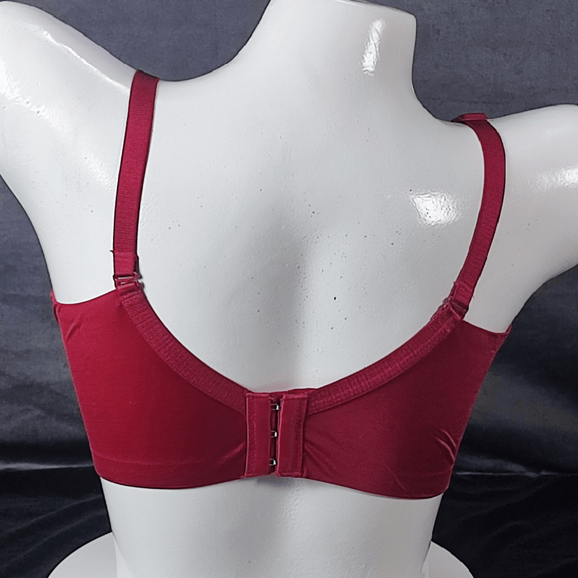 Glamour Shine Padded Bra (Wicked Plum) - Bra - ComfyBliss
