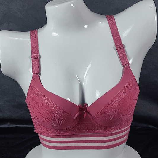 GlowEdge Bra (Blush Provocateur) - Bra - ComfyBliss